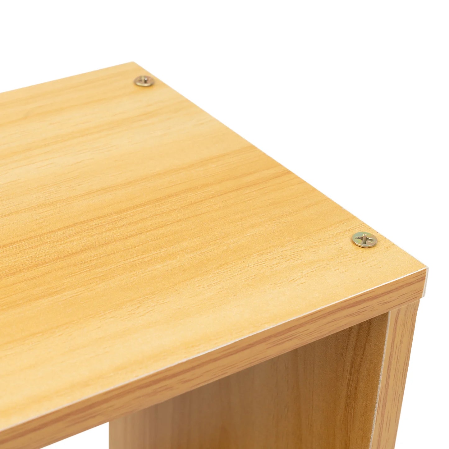 Modern End Table Wood Nightstand Side Table Cabinet Bedside Table with 2 Drawers