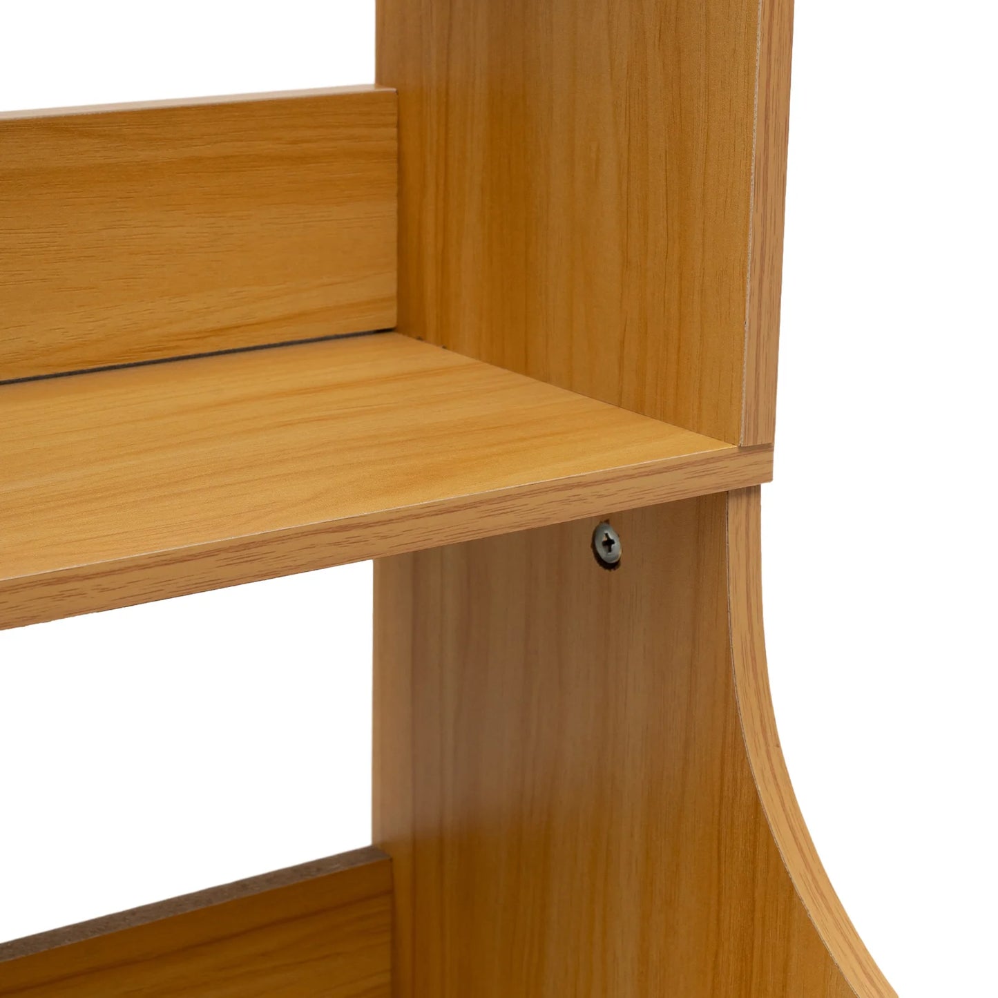 Modern End Table Wood Nightstand Side Table Cabinet Bedside Table with 2 Drawers