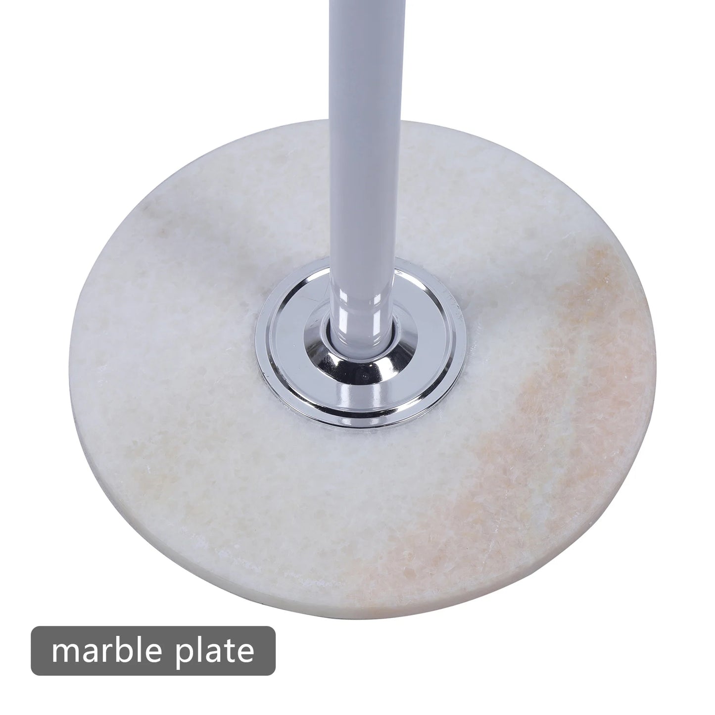 Metal Coat Tree Coat Racks with 16 Hooks Hat Jacket Stand Tree Holder Hanger Rack Marble Base