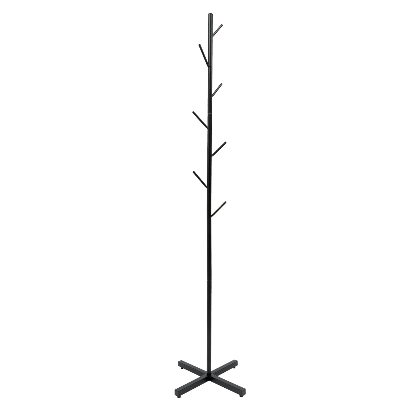 Free-Standing Clothes and Hats Rack Tree-shaped Clothes Rack Metal Coat Rack