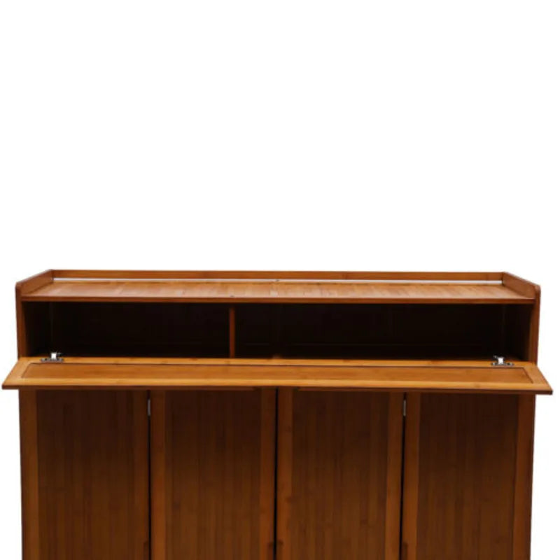 Modern Bamboo Rack Storage Shoe Cabinet Organizer Living Room Luxury Designer Shoe Cabinets Closet Display Home Furniture