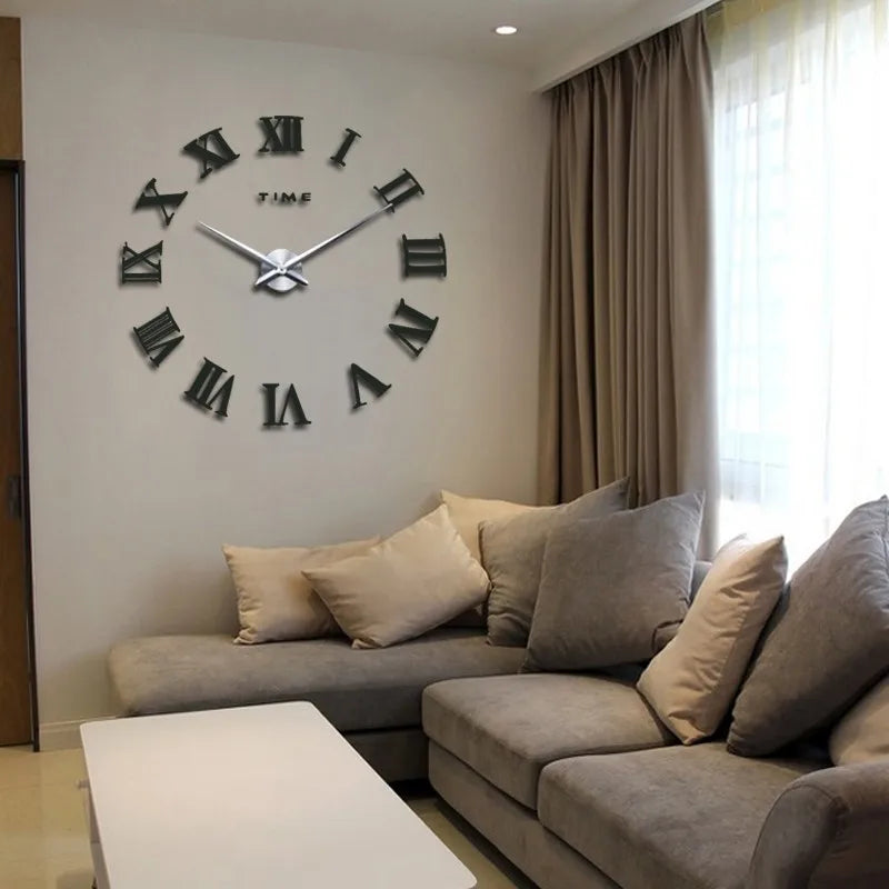 Special Offer 3D Acrylic Wall Clock – DIY Quartz, Modern Home Décor