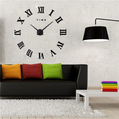 Special Offer 3D Acrylic Wall Clock – DIY Quartz, Modern Home Décor