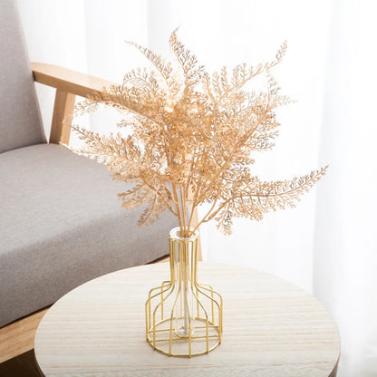 Gold Artificial Flowers for Weddings & Home Decor