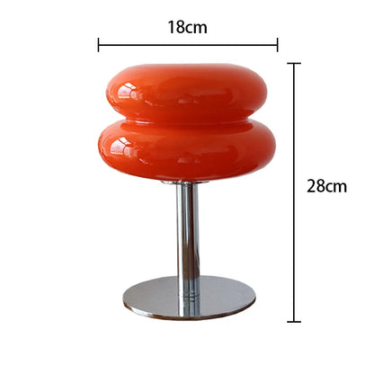 Macaron Glass Table Lamp - Trichromatic Dimming, Eye Protection