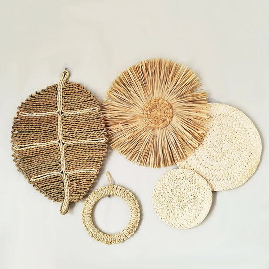 Seaweed Woven Decorative Plate – Porch Wall Hanging