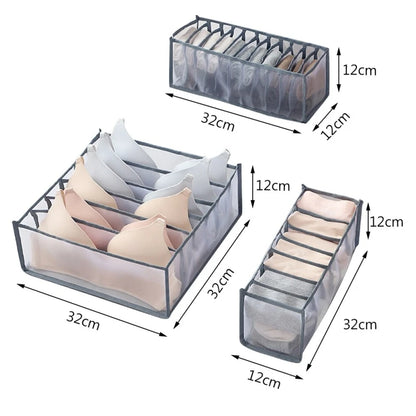 Foldable Underwear & Bra Organizer for Closet