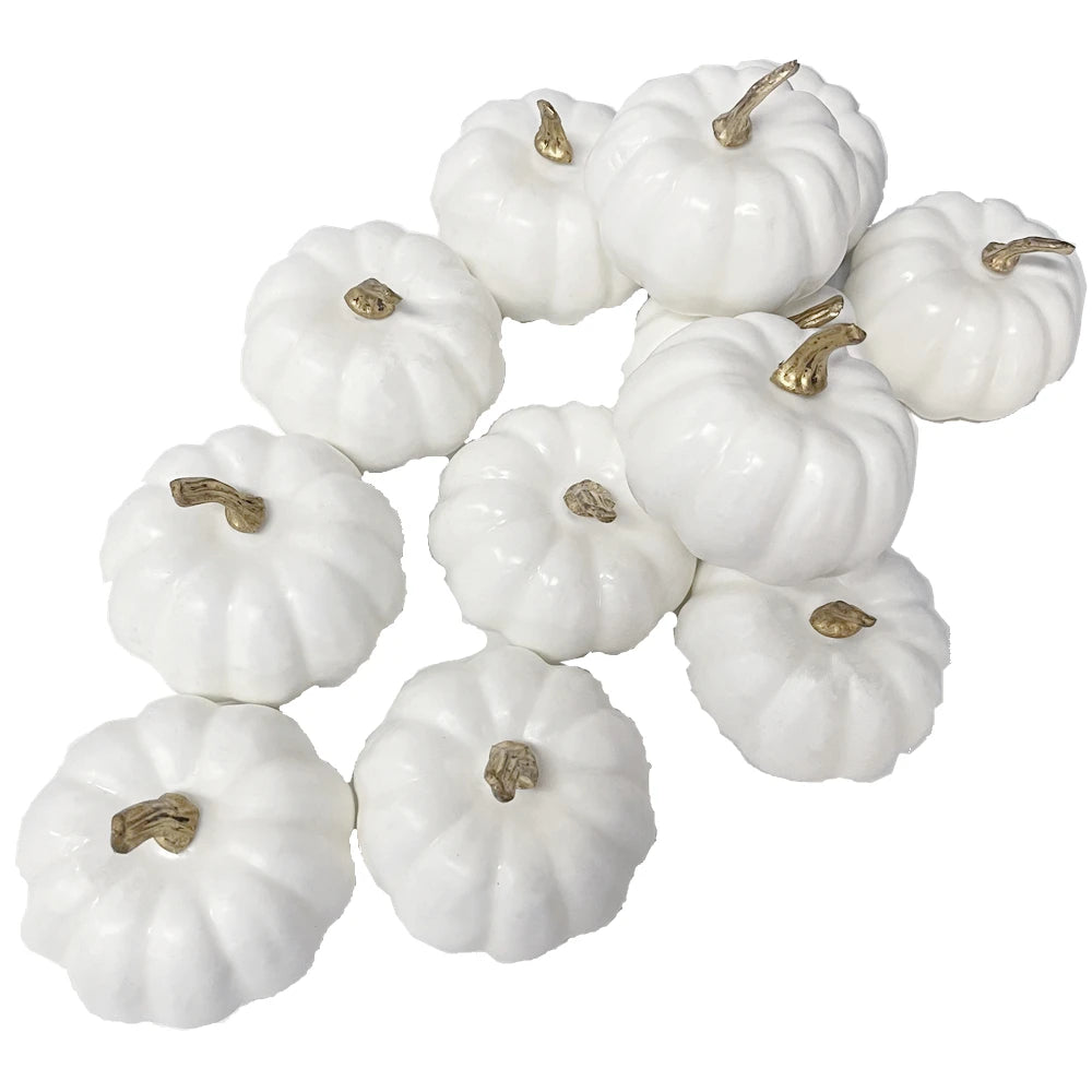 Small Foam Pumpkins - 1/3/6 Pack Autumn Decor