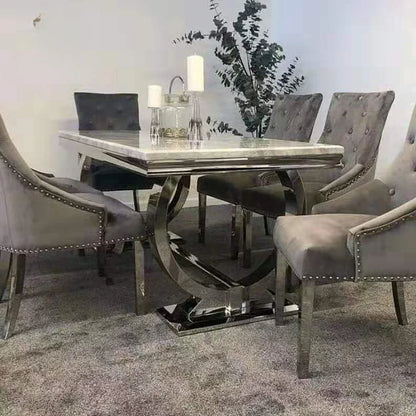 New Hot Sale Marble Tables and Chairs Modern 2024