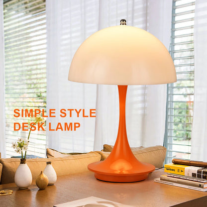 Portable USB Charging LED Mushroom Table Lamp