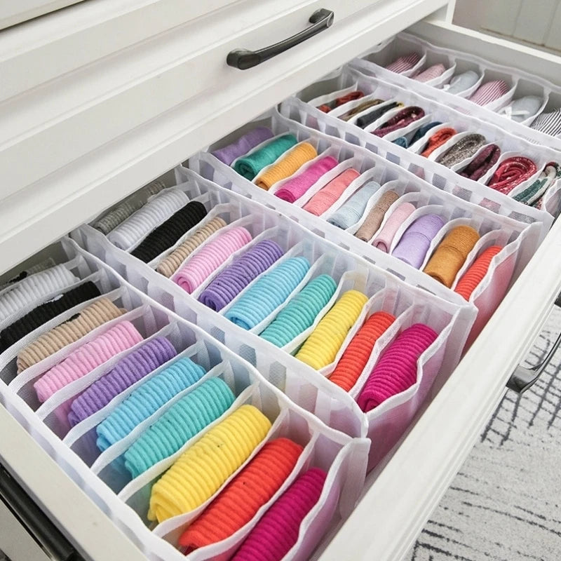 Foldable Underwear & Bra Organizer for Closet