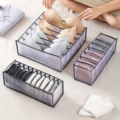 Foldable Underwear & Bra Organizer for Closet