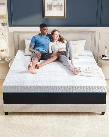 10-Inch Queen Size Foam Mattress in Box,Edges Support for Sleep Supportive,60" X 80" X 10"