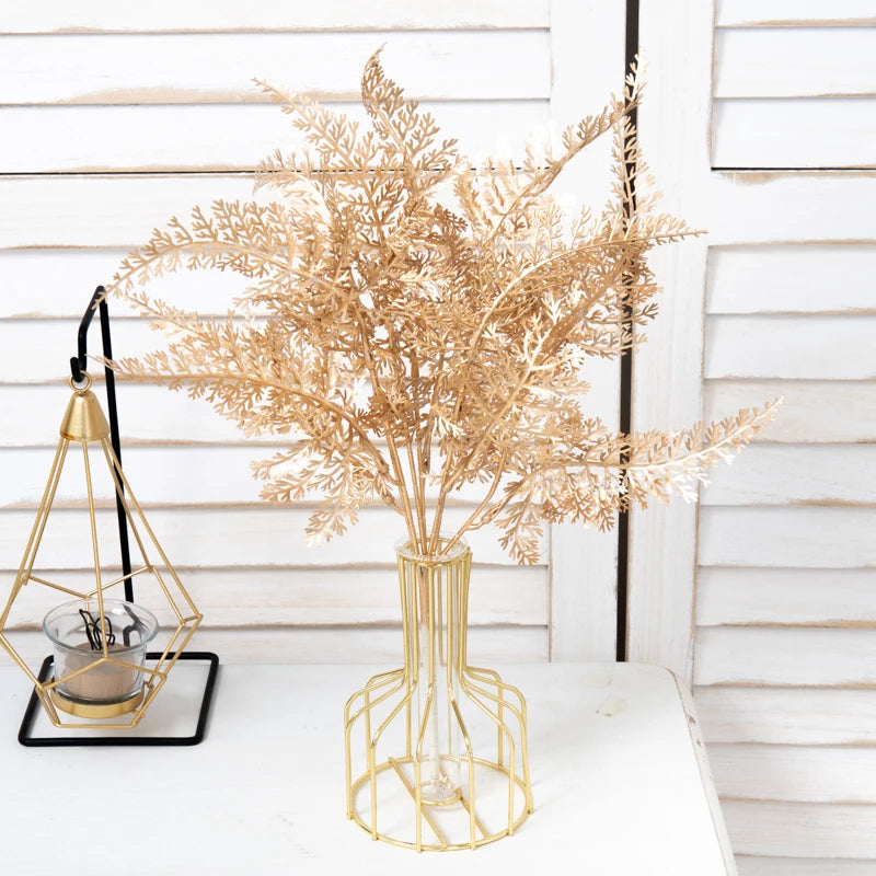 Gold Artificial Flowers for Weddings & Home Decor