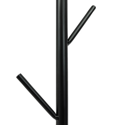 Free-Standing Clothes and Hats Rack Tree-shaped Clothes Rack Metal Coat Rack