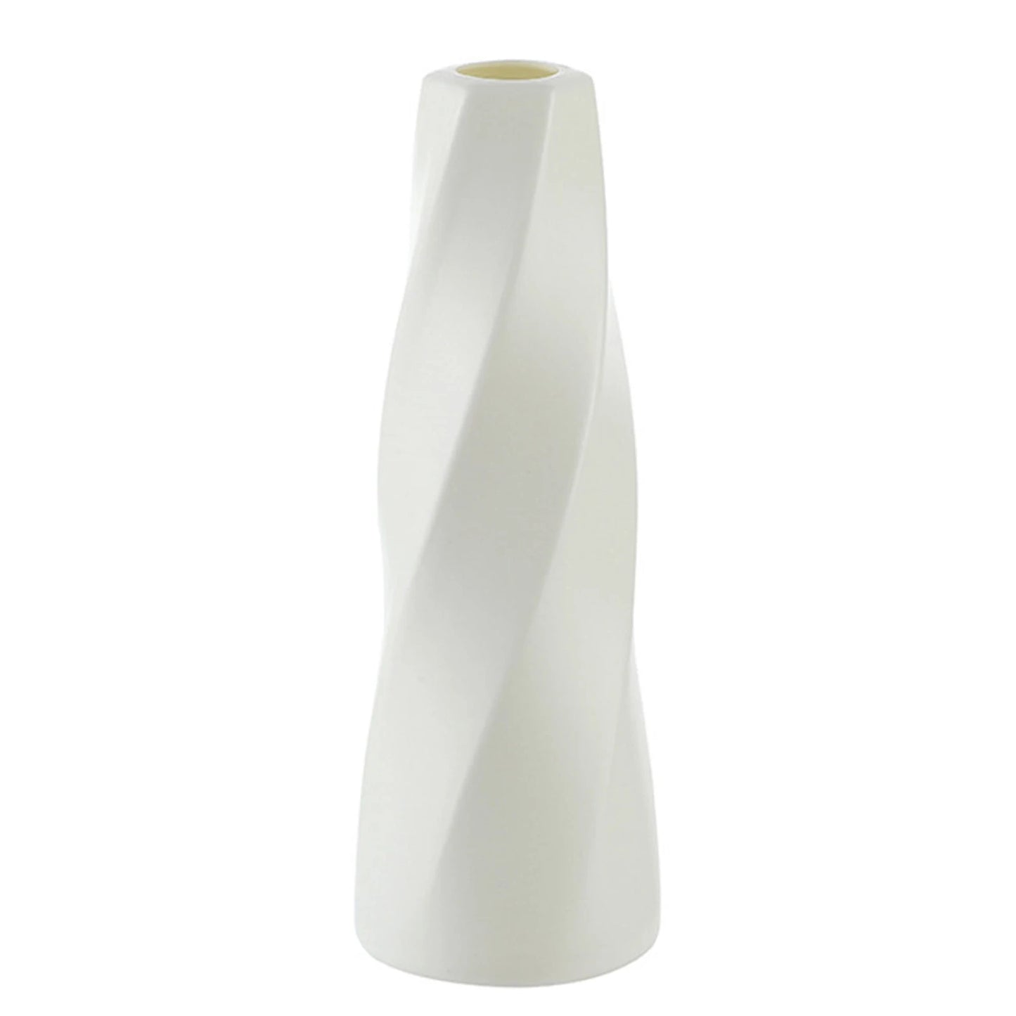 Decorative Vase For Flowers Durable Floral Vase Having Looks Of Ceramic Vase Unbreakable Modern Concise Vase For Dried Flowers