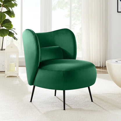 Nordic Designer Velvet Armchair for Living Room & Bedroom