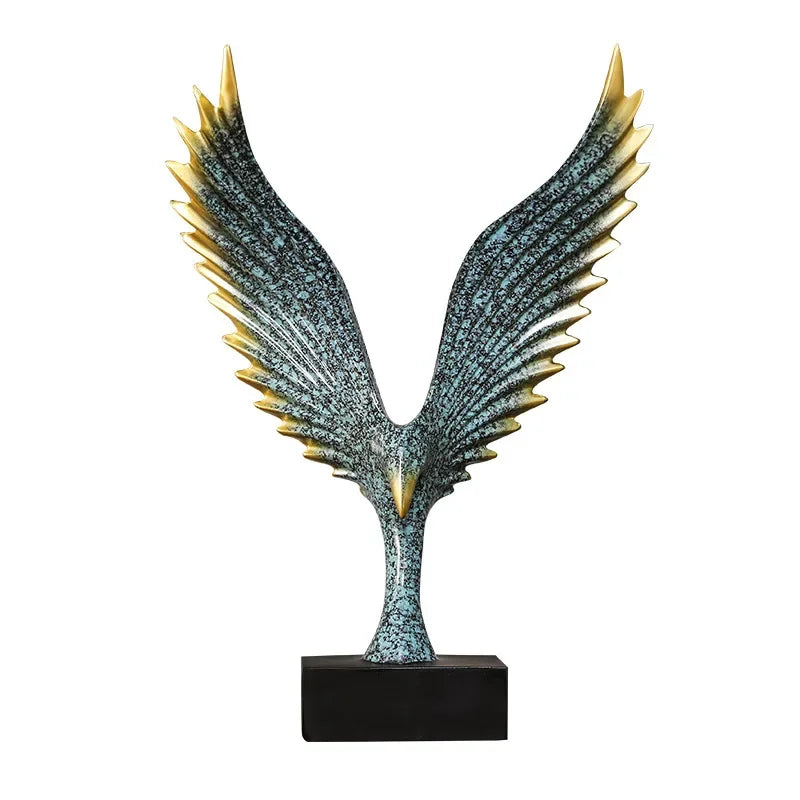 Eagle Ornaments Dapeng Spreads Its Wings Angel Wings Crafts TV Cabinet Wine Cabinet Model Room Decorations