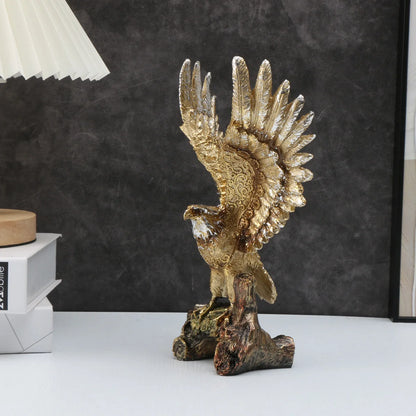 1pc, American Style Eagle Wings Exhibition EagleDecoration Resin Crafts, Grand Exhibition OpeningHousewarming Gifts, Home Furnis