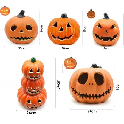 Halloween Pumpkin Led Lamp/Lantern Decoration - Jack-o Lantern