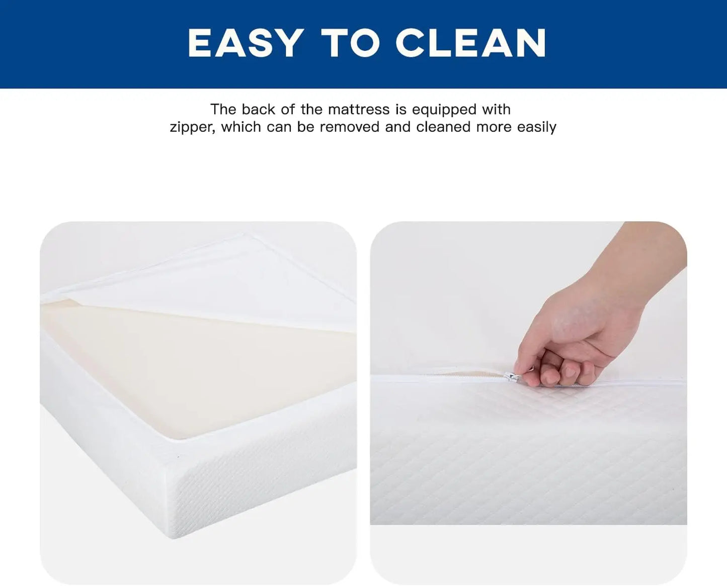 12-inch/10-inch/8-inch Gel Memory Foam Mattresses (All Sizes)