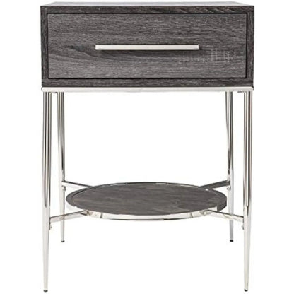 SEI Furniture Waltenson Black Nightstand