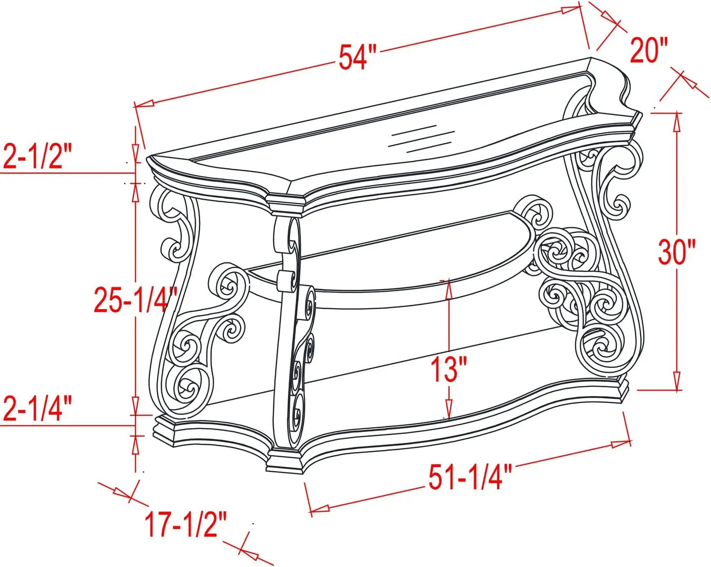 2-Tier Brown Vintage Wooden Coffee Table, Retro Glass Tea Table Top Carved Flower Shaped Table Legs Small Space Apartment Office