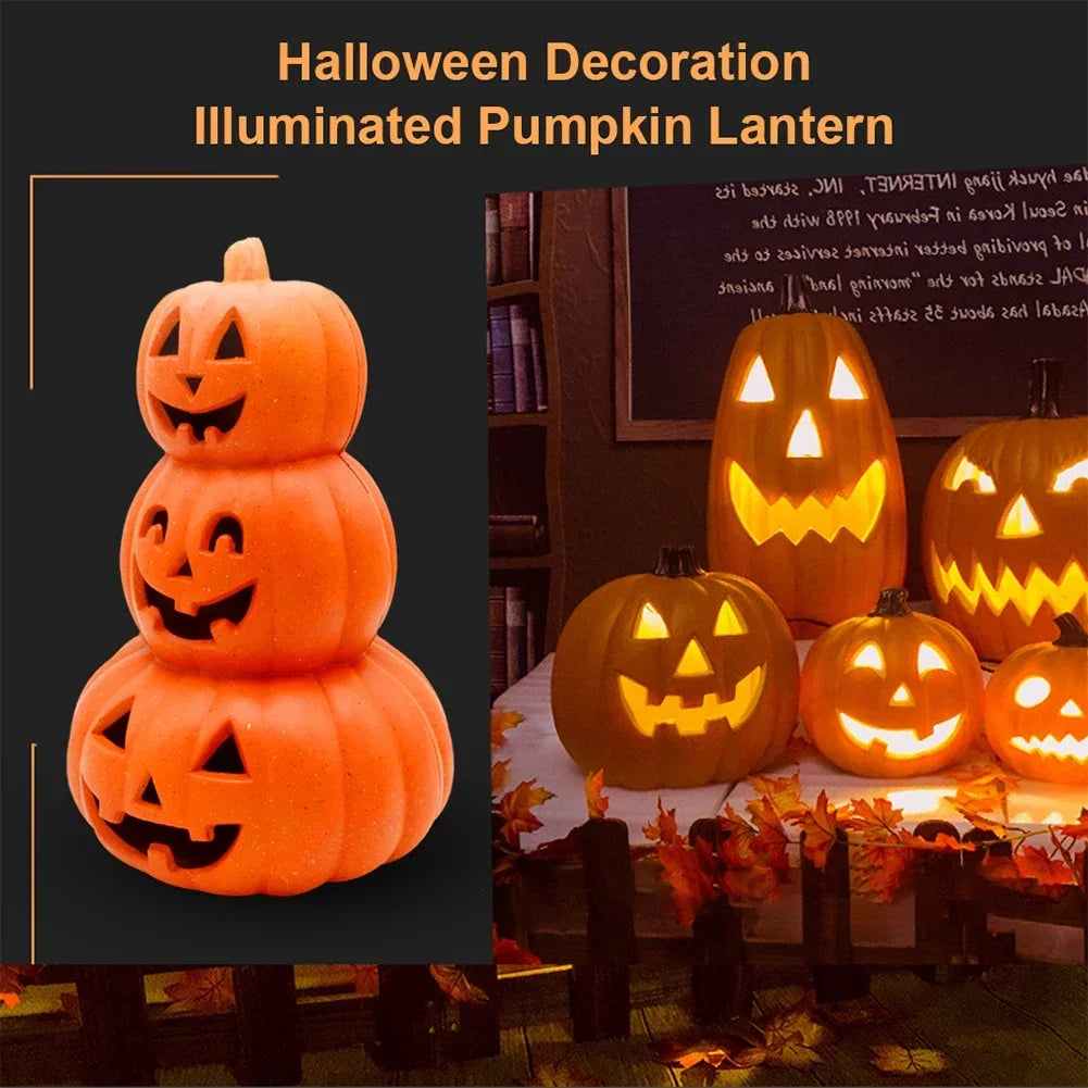 Halloween Pumpkin Led Lamp/Lantern Decoration - Jack-o Lantern