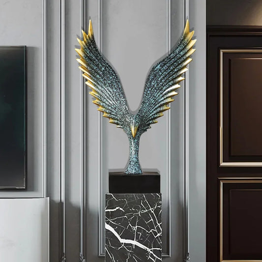 Eagle Ornaments Dapeng Spreads Its Wings Angel Wings Crafts TV Cabinet Wine Cabinet Model Room Decorations